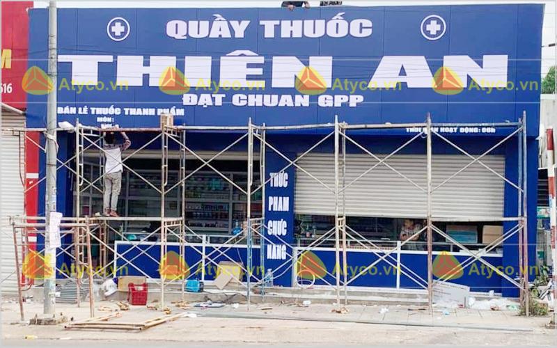 làm bảng hiệu nhà thuốc tây gia lai
