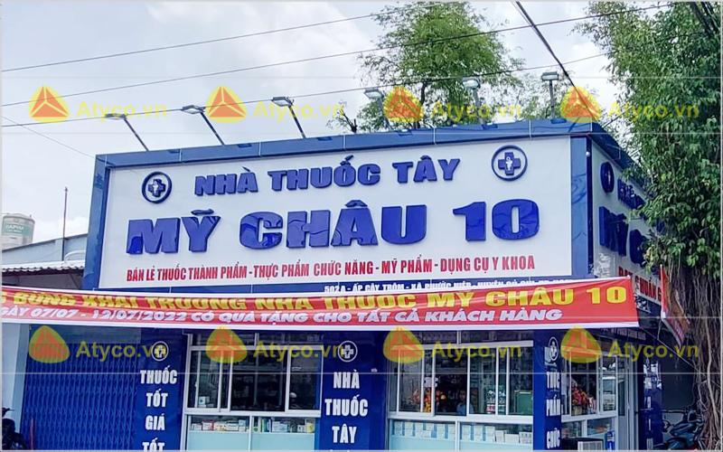 làm bảng hiệu nhà thuốc tây gia lai