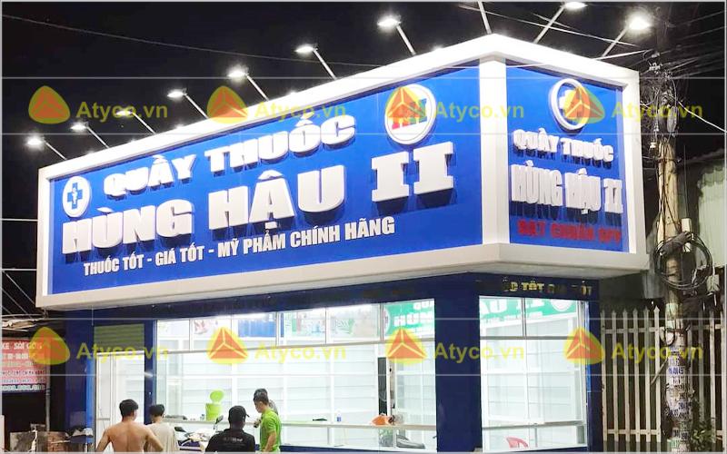 làm bảng hiệu nhà thuốc tây gia lai