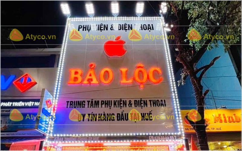 giá bảng hiệu đèn Led tại gia lai