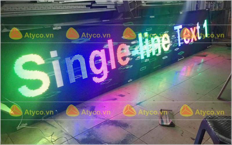 Làm bảng hiệu Led điện tử