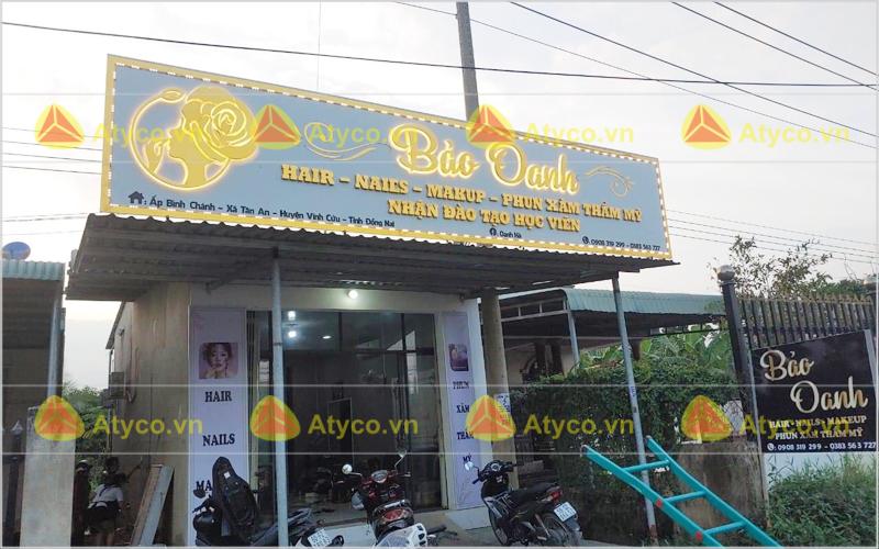bảng hiệu Spa tại Gia Lai