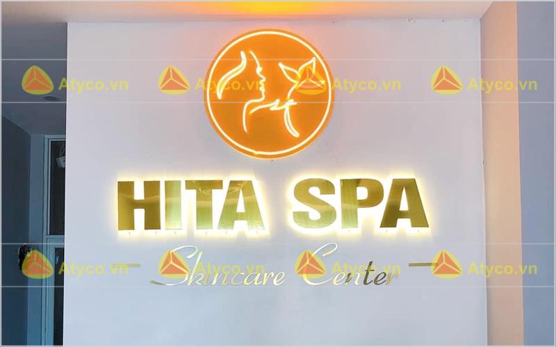 bảng hiệu Spa tại Gia Lai
