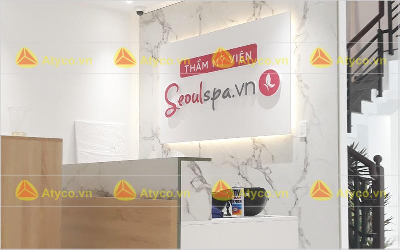bảng hiệu Spa tại Gia Lai