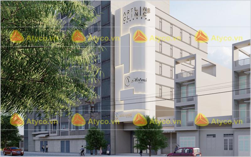 bảng hiệu thẩm mỹ viện gia lai