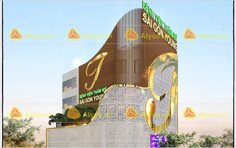 bảng hiệu thẩm mỹ viện gia lai