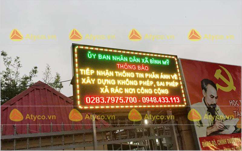 Làm bảng hiệu Led điện tử