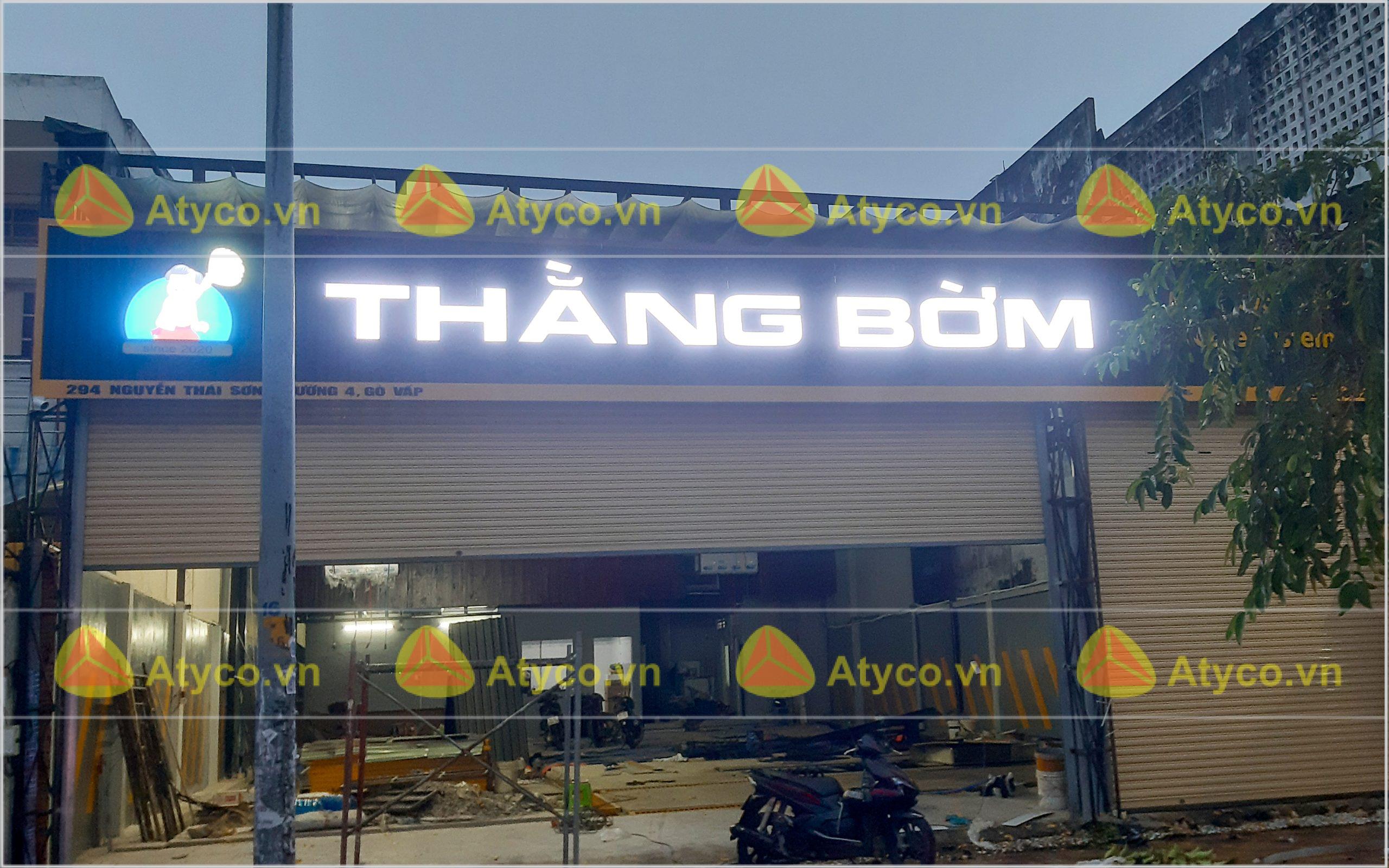 Giá bảng hiệu tôn sóng tại gia lai