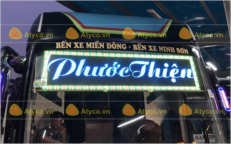 bảng đèn LED chạy chữ xe khách