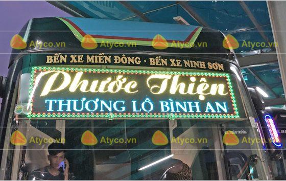 bảng đèn LED chạy chữ xe khách