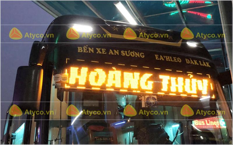 bảng đèn LED chạy chữ xe khách