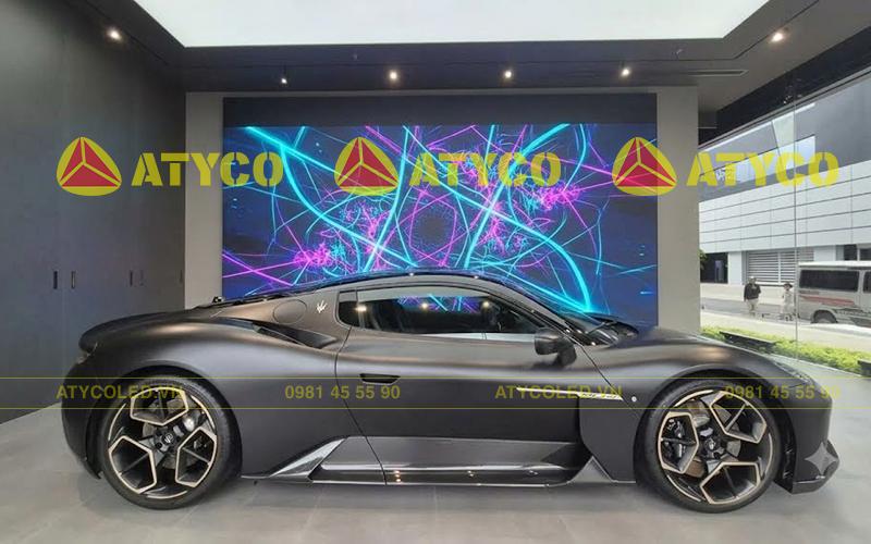 màn hình LED showroom ô tô