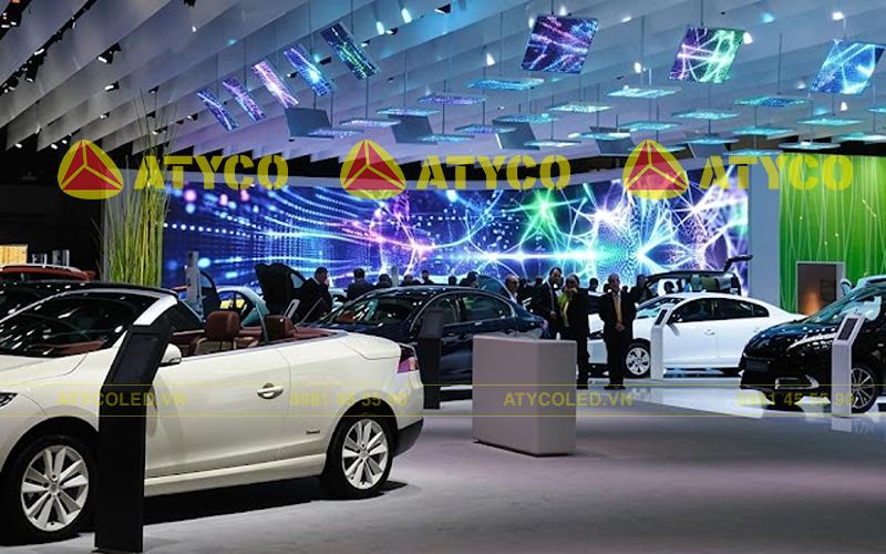 màn hình LED showroom ô tô